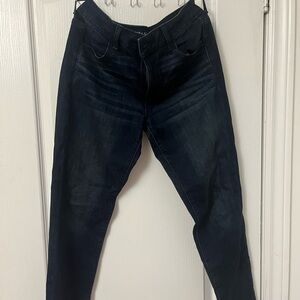 American Eagle Outfitters Dark Blue Skinny Jeans